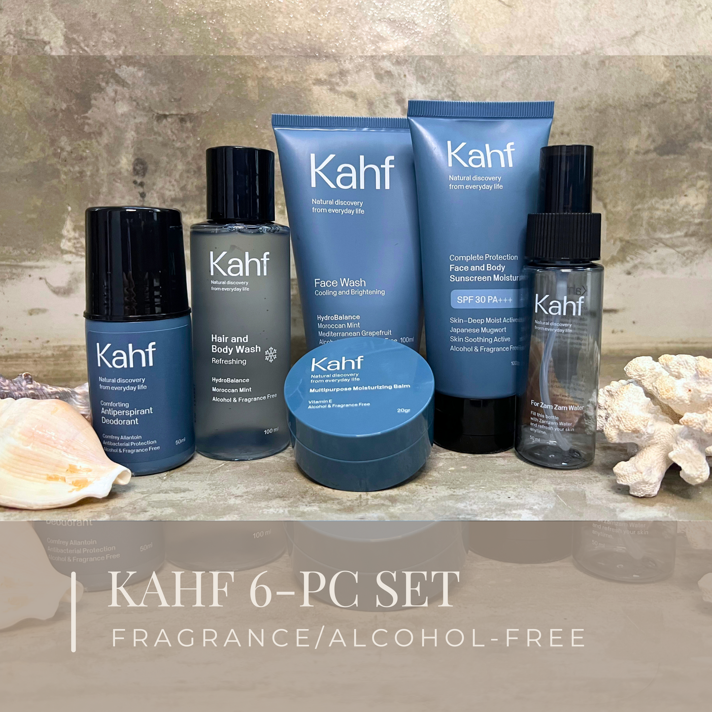 KAHF - Umrah Set for Men (6 pc)